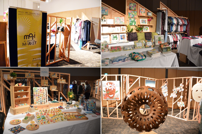 ▲日本初上陸のハワイのアーティスト・コミュニティ「ART+FLEA」セレクトによる、新進気鋭のハワイのアーティストたちが来日し、才能あふれる作品やパフォーマンスを披露しました