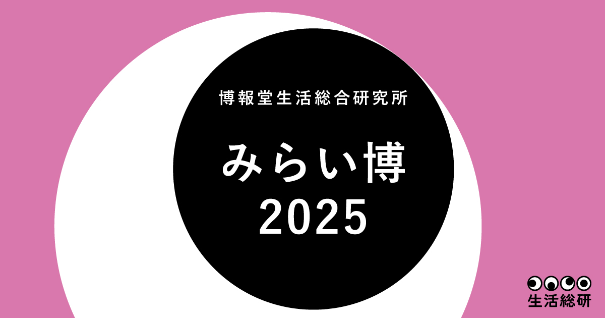 博報堂生活総合研究所】みらい博2025『働き直し シゴトが変わる