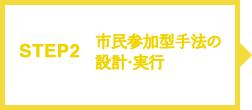 STEP2 市民参加型手法の設計・実行
